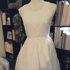 WHITE DRESS XS, J Crew Size 2